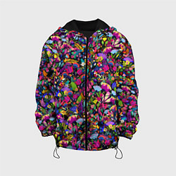 Детская куртка Мистические цветы