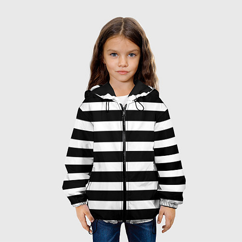 Детская куртка Моряк / 3D-Черный – фото 3