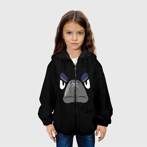 Детская куртка Brawl Stars / 3D-Черный – фото 3