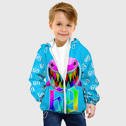 Детская куртка 6IX9INE / 3D-Белый – фото 4