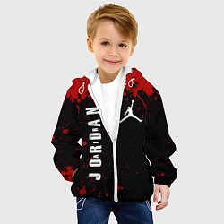 Куртка с капюшоном детская MICHAEL JORDAN AIR, цвет: 3D-белый — фото 2