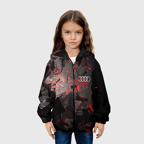 Детская куртка AUDI / 3D-Черный – фото 3