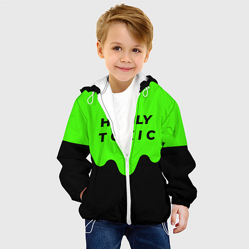 Детская куртка HIGHLY toxic 0 2 / 3D-Белый – фото 4