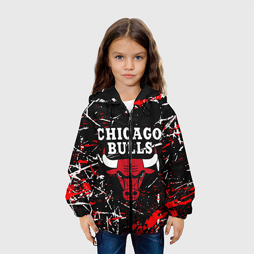 Детская куртка CHICAGO BULLS / 3D-Черный – фото 3