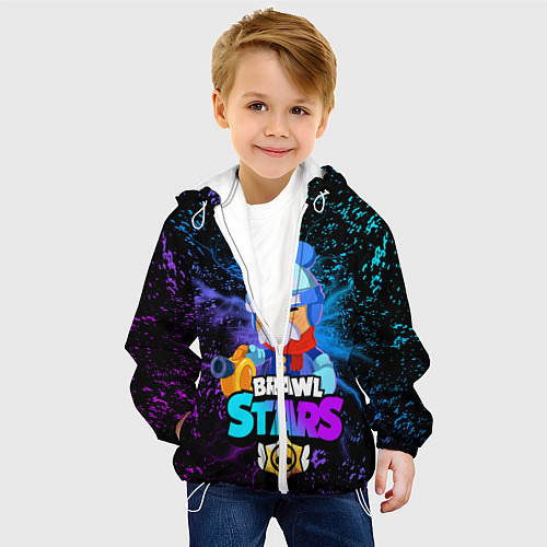 Детская куртка BRAWL STARS GALE / 3D-Белый – фото 4