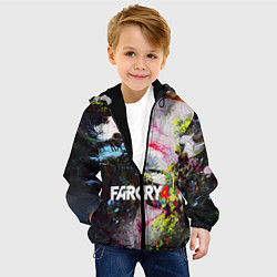 Куртка с капюшоном детская FARCRY4, цвет: 3D-черный — фото 2