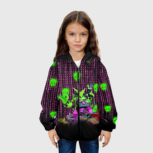 Детская куртка Virus 8-Bit / 3D-Черный – фото 3