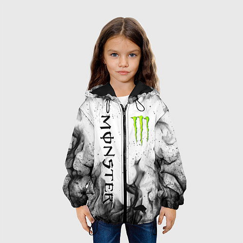 Детская куртка MONSTER ENERGY / 3D-Черный – фото 3