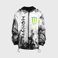 Куртка с капюшоном детская MONSTER ENERGY, цвет: 3D-черный