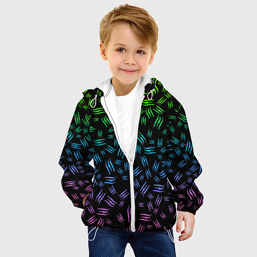 Детская куртка PATTERN MONSTER ENERGY Z / 3D-Белый – фото 4