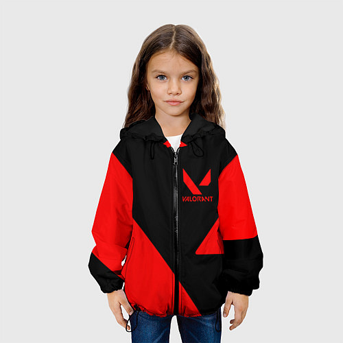 Детская куртка VALORANT / 3D-Черный – фото 3