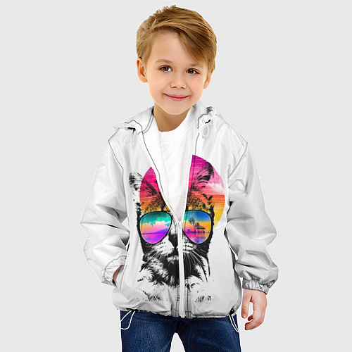 Детская куртка Лето / 3D-Белый – фото 4