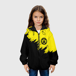 Куртка с капюшоном детская BORUSSIA, цвет: 3D-черный — фото 2