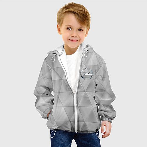 Детская куртка OPEL / 3D-Белый – фото 4