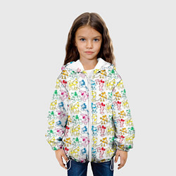Куртка с капюшоном детская Приключения Микки, цвет: 3D-белый — фото 2