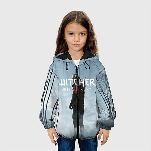 Детская куртка The Witcher / 3D-Черный – фото 3