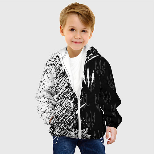 Детская куртка The Witcher / 3D-Белый – фото 4