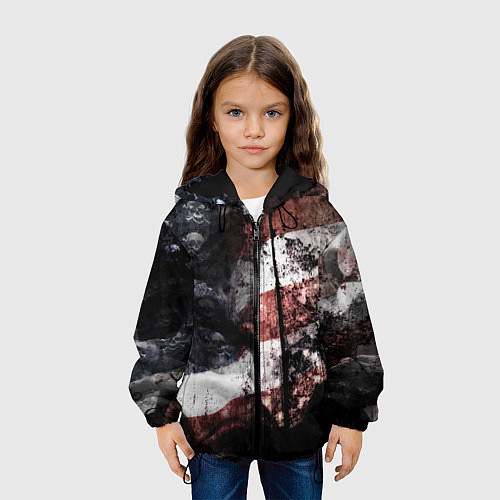 Детская куртка США / 3D-Черный – фото 3