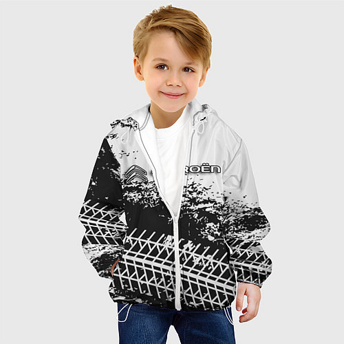 Детская куртка CITROEN / 3D-Белый – фото 4