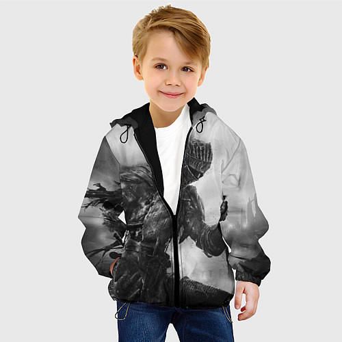 Детская куртка DARK SOULS / 3D-Черный – фото 4