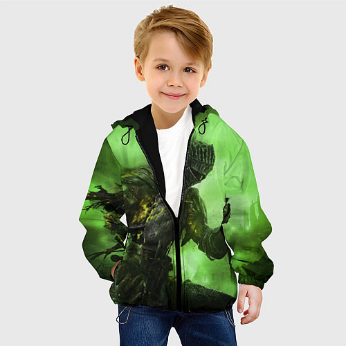 Детская куртка DARK SOULS / 3D-Черный – фото 4