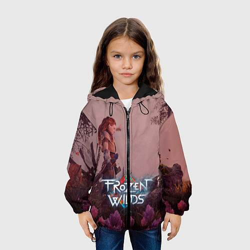 Детская куртка HORIZON ZERO DAWN / 3D-Черный – фото 3