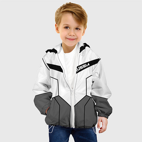 Детская куртка Russia / 3D-Белый – фото 4