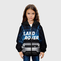 Куртка с капюшоном детская LAND ROVER, цвет: 3D-черный — фото 2