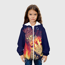 Куртка с капюшоном детская FAIRY TAIL ХВОСТ ФЕИ, цвет: 3D-белый — фото 2