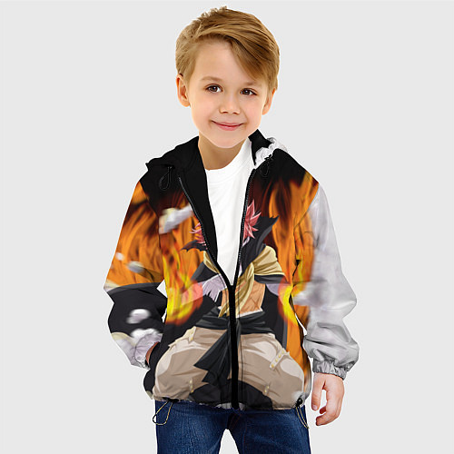 Детская куртка FAIRY TAIL ХВОСТ ФЕИ / 3D-Черный – фото 4