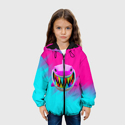Куртка с капюшоном детская 6IX9INE 69, цвет: 3D-черный — фото 2