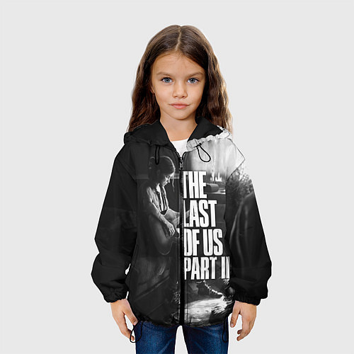 Детская куртка The last of us part 2 tlou2 / 3D-Черный – фото 3