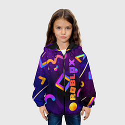 Куртка с капюшоном детская Roblox, цвет: 3D-черный — фото 2