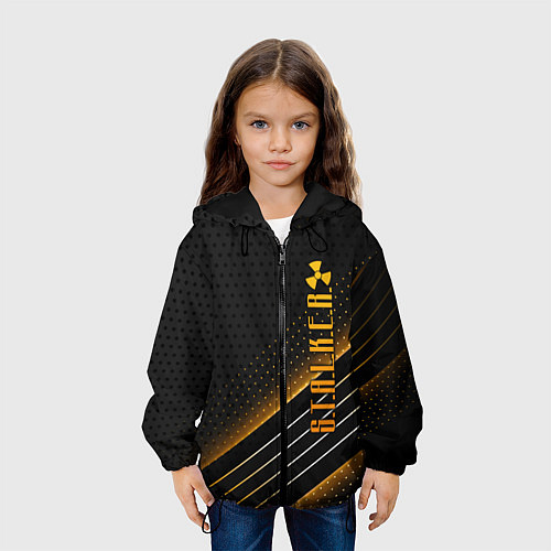 Детская куртка S T A L K E R / 3D-Черный – фото 3