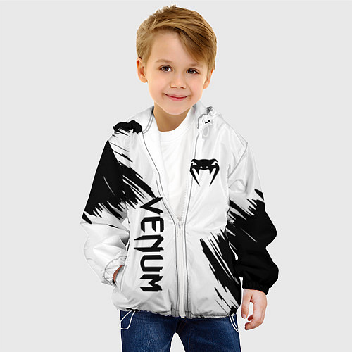 Детская куртка VENUM / 3D-Белый – фото 4