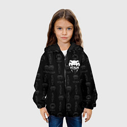 Куртка с капюшоном детская VENUM ВЕНУМ, цвет: 3D-черный — фото 2