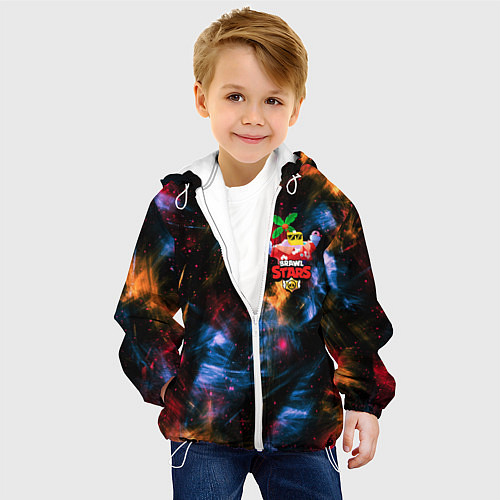 Детская куртка BRAWL STARS SPROUT СПРАУТ / 3D-Белый – фото 4