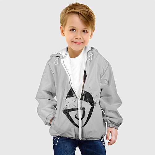 Детская куртка Настоящий детектив / 3D-Белый – фото 4