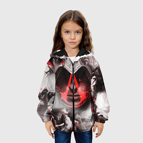 Детская куртка ASSASSINS CREED / 3D-Черный – фото 3
