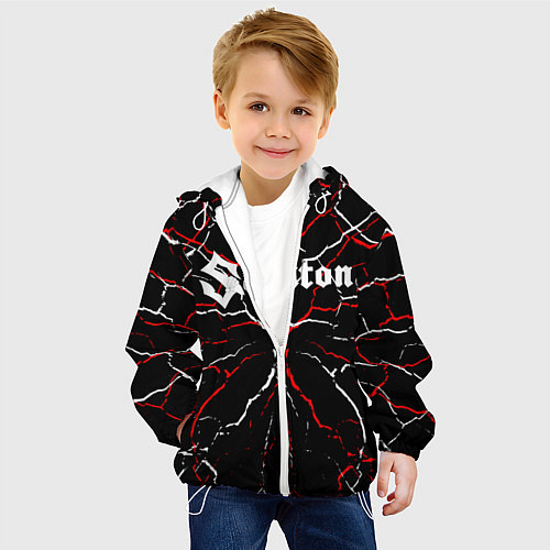 Детская куртка Sabaton / 3D-Белый – фото 4