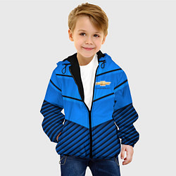 Куртка с капюшоном детская CHEVROLET, цвет: 3D-черный — фото 2