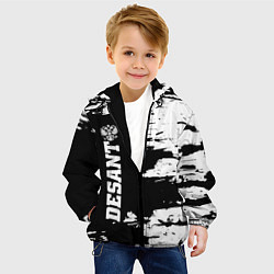 Куртка с капюшоном детская Десант, цвет: 3D-черный — фото 2