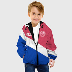Куртка с капюшоном детская СССР, цвет: 3D-черный — фото 2