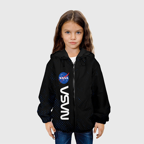 Детская куртка NASA НАСА / 3D-Черный – фото 3
