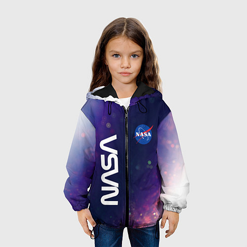 Детская куртка NASA НАСА / 3D-Черный – фото 3