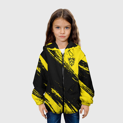Детская куртка Borussia / 3D-Черный – фото 3