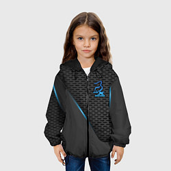 Куртка с капюшоном детская Форма для мотокросса FOX, цвет: 3D-черный — фото 2