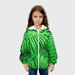 Куртка с капюшоном детская SUMMER TEXTURE, цвет: 3D-белый — фото 2
