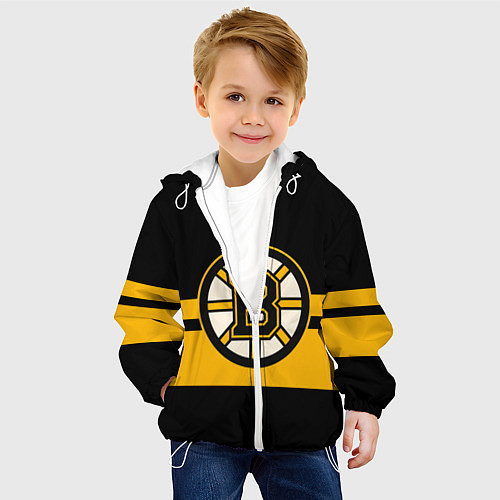 Детская куртка BOSTON BRUINS NHL / 3D-Белый – фото 4