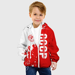 Куртка с капюшоном детская СССР, цвет: 3D-белый — фото 2